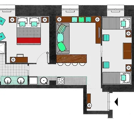 Residenza Termini Apartamento Roma